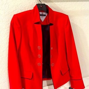 Navy style Tommy Hilfiger Jacket in beautiful red and Navy blue